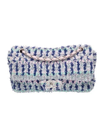 Chanel Classic Medium Tweed Single Flap Bag