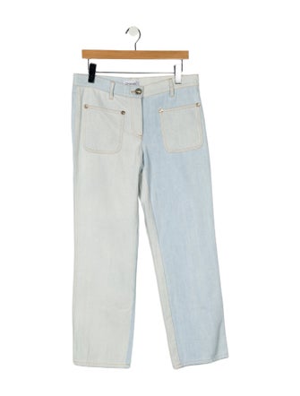 Chanel 2018 Straight Leg Jeans