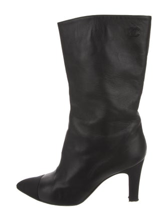 Chanel 2018 Interlocking CC Logo Boots