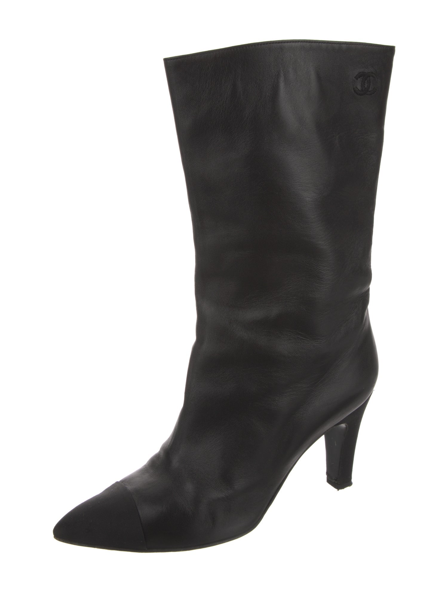 Chanel 2018 Interlocking CC Logo Boots