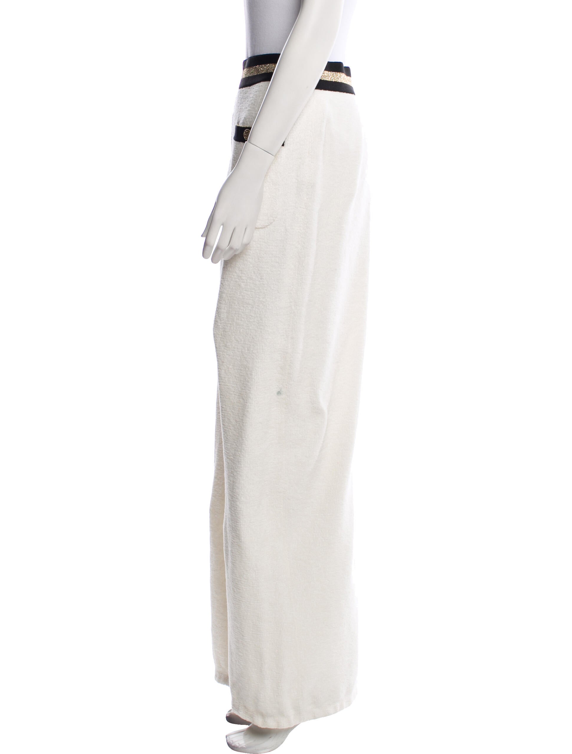 Chanel 2019 Wide Leg Pants w/ Tags