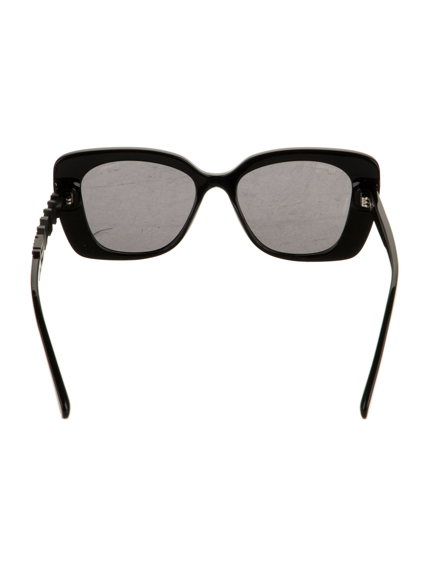 Chanel Interlocking CC Logo Wayfarer Sunglasses