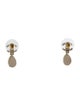 Chanel 2022 Strass CC Drop Earrings