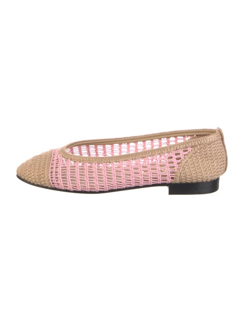 Chanel 2025 Interlocking CC Logo Ballet Flats