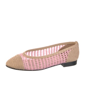 Chanel 2025 Interlocking CC Logo Ballet Flats