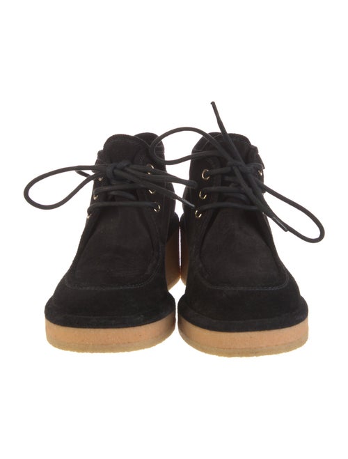 Chanel 2024 Interlocking CC Logo Lace-Up Boots