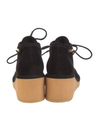 Chanel 2024 Interlocking CC Logo Lace-Up Boots