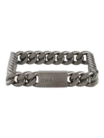Chanel Square Logo Link Bangle