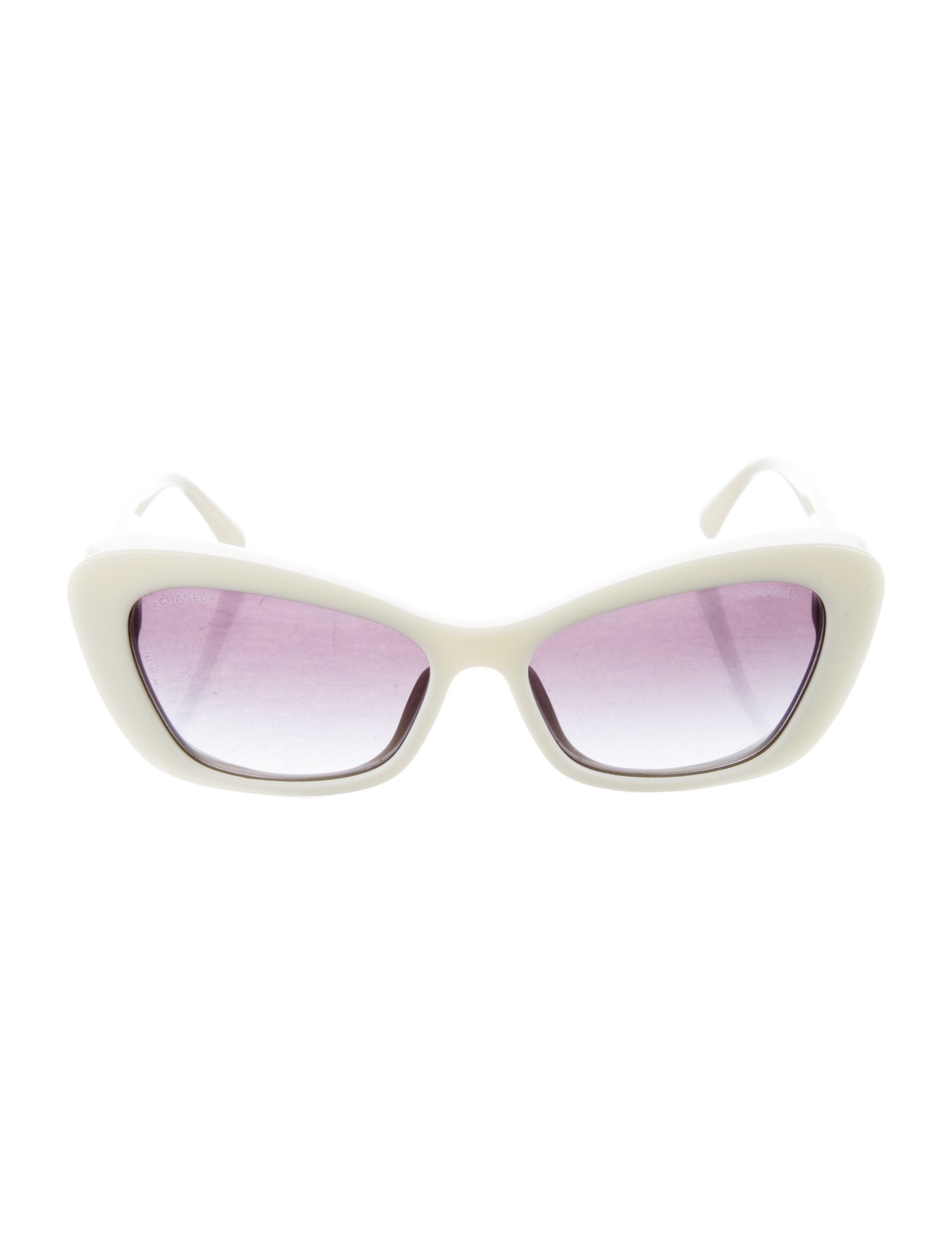 Chanel Interlocking CC Logo Cat-Eye Sunglasses