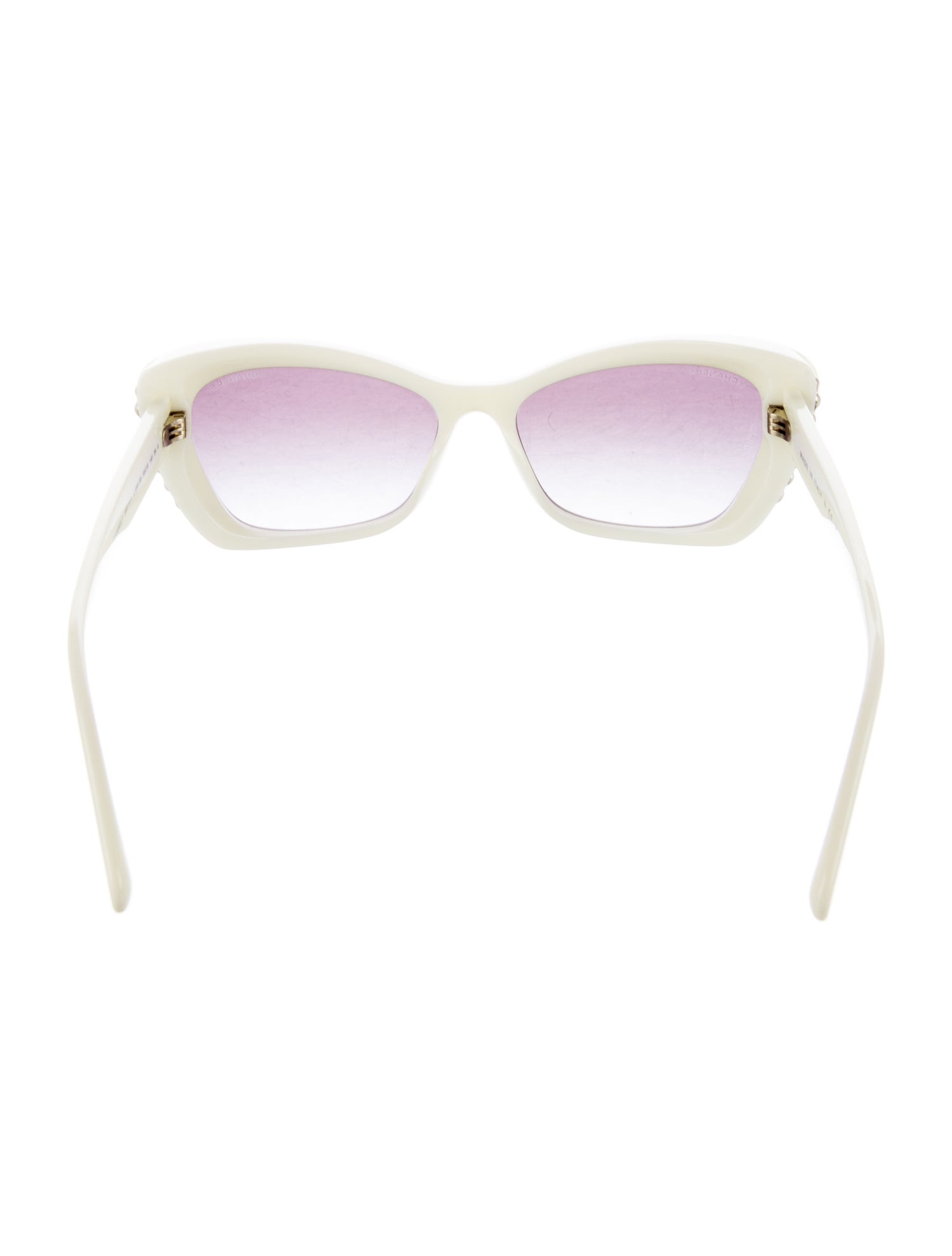 Chanel Interlocking CC Logo Cat-Eye Sunglasses