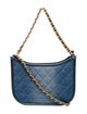 Chanel Denim Quilted CC Hobo