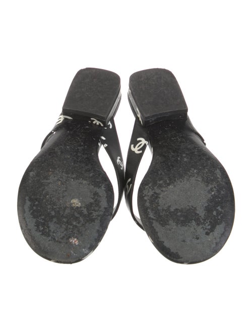 Chanel 2022 Interlocking CC Logo Slides