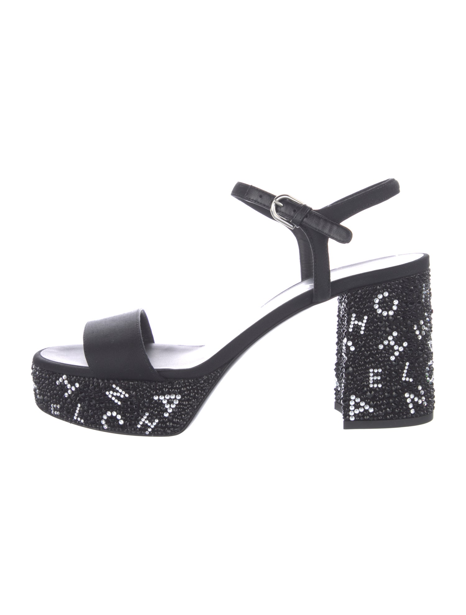 Chanel 2024 Interlocking CC Logo Sandals