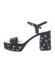 Chanel 2024 Interlocking CC Logo Sandals