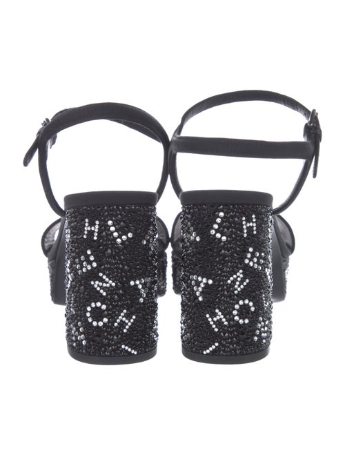 Chanel 2024 Interlocking CC Logo Sandals