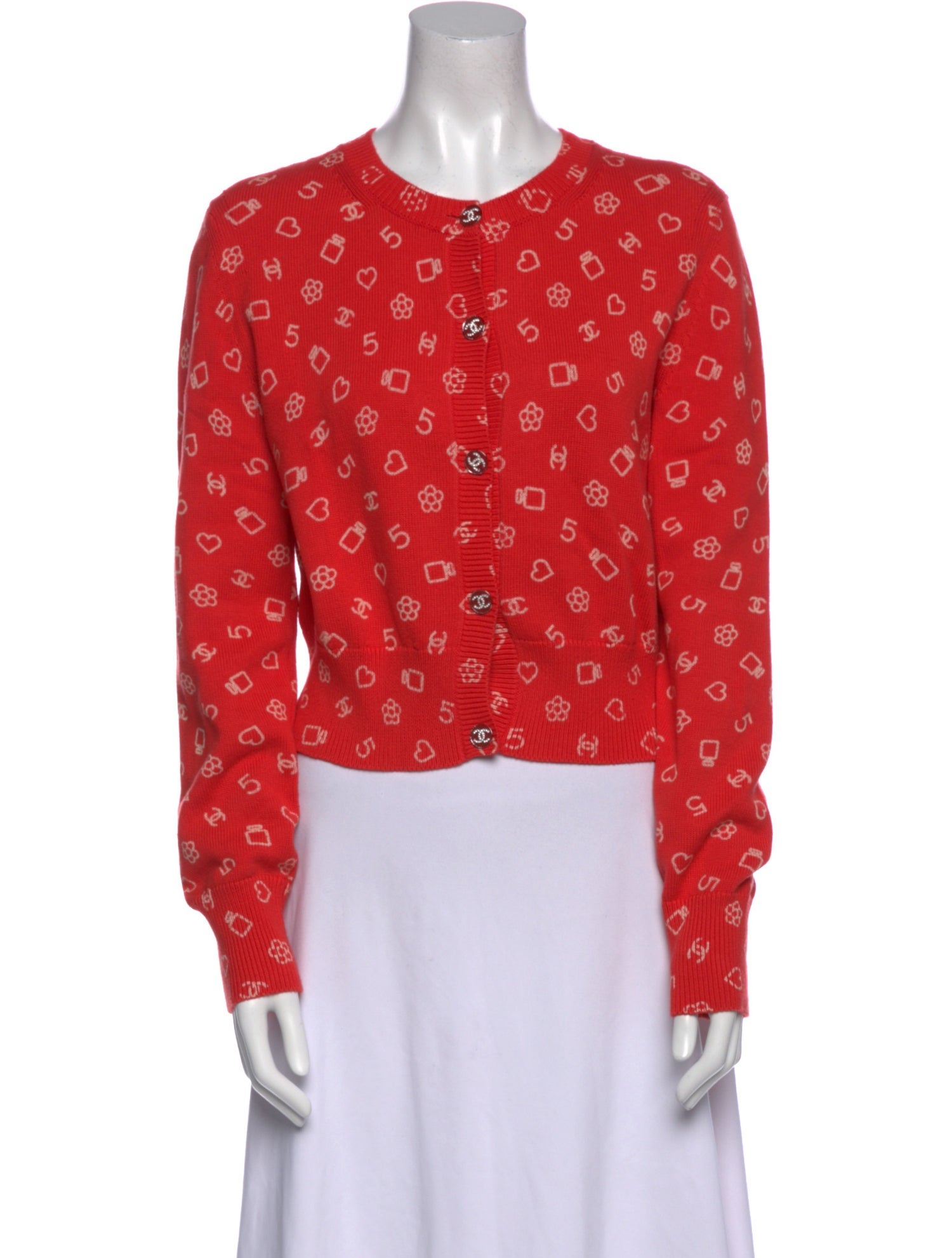 Chanel 2023 Printed Sweater