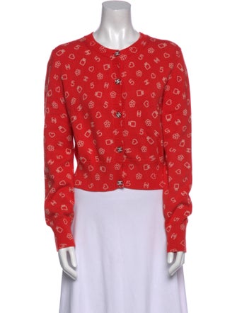 Chanel 2023 Printed Sweater