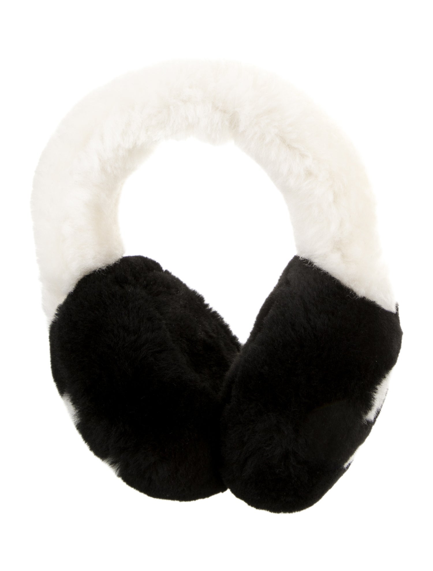 Chanel Shearling CC Earmuffs w/ Tags