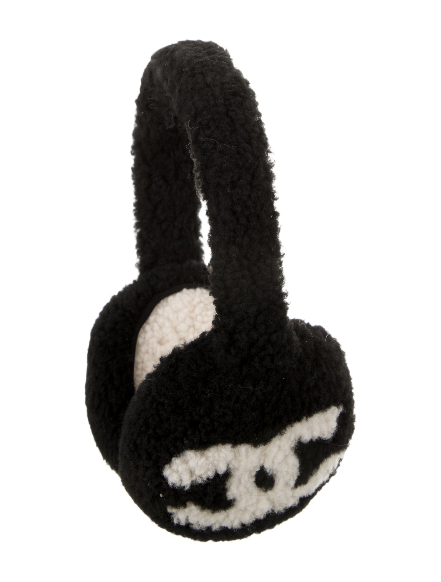 Chanel Shearling CC Earmuffs w/ Tags