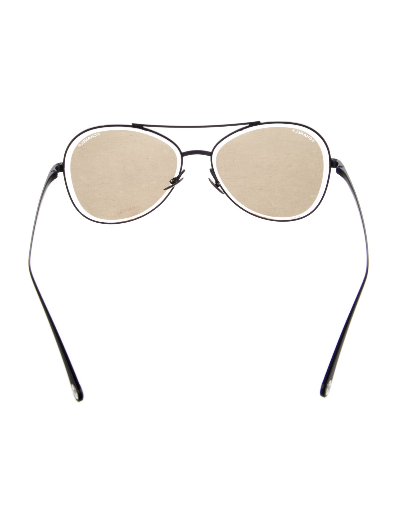 Chanel Interlocking CC Logo Aviator Sunglasses