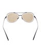 Chanel Interlocking CC Logo Aviator Sunglasses