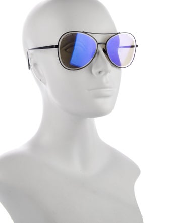 Chanel Interlocking CC Logo Aviator Sunglasses