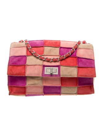 Chanel Suede Patchwork Reissue Flap Bag