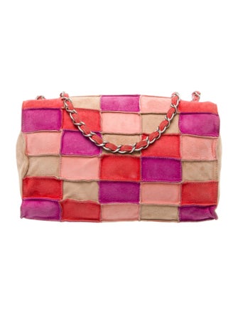 Chanel Suede Patchwork Reissue Flap Bag