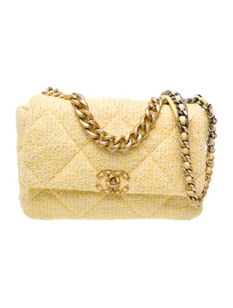 Chanel Large Tweed 19 Flap Bag