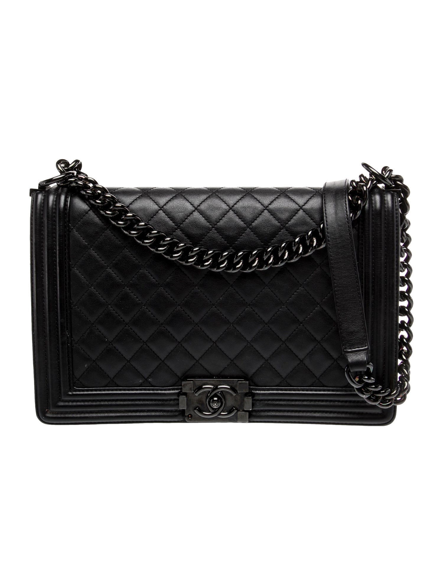 Chanel Large So Black Boy Bag