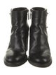 Chanel Interlocking CC Logo Leather Boots