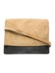 Chanel Suede CC Flap Shoulder Bag