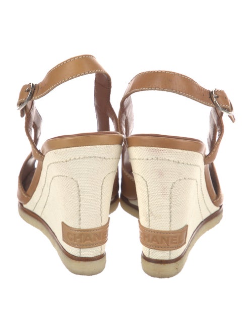 Chanel Leather Slingback Pumps