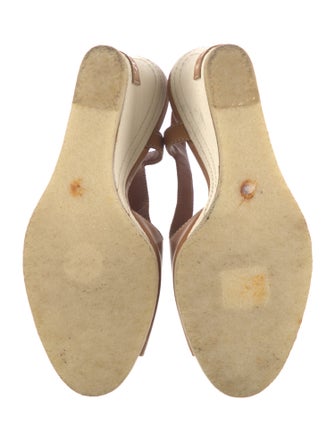 Chanel Leather Slingback Pumps