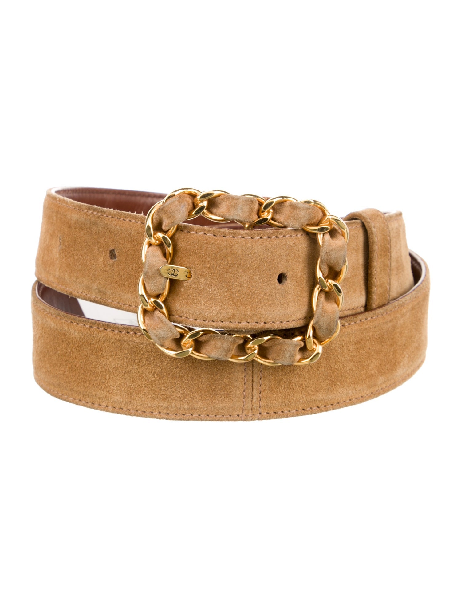 Chanel Vintage Interlocking CC Logo Belt