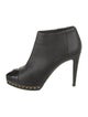 Chanel 2015 Interlocking CC Logo Boots