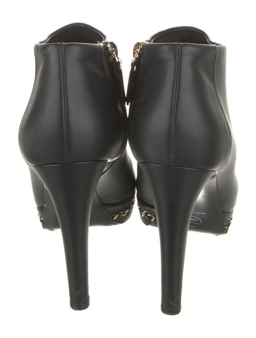 Chanel 2015 Interlocking CC Logo Boots