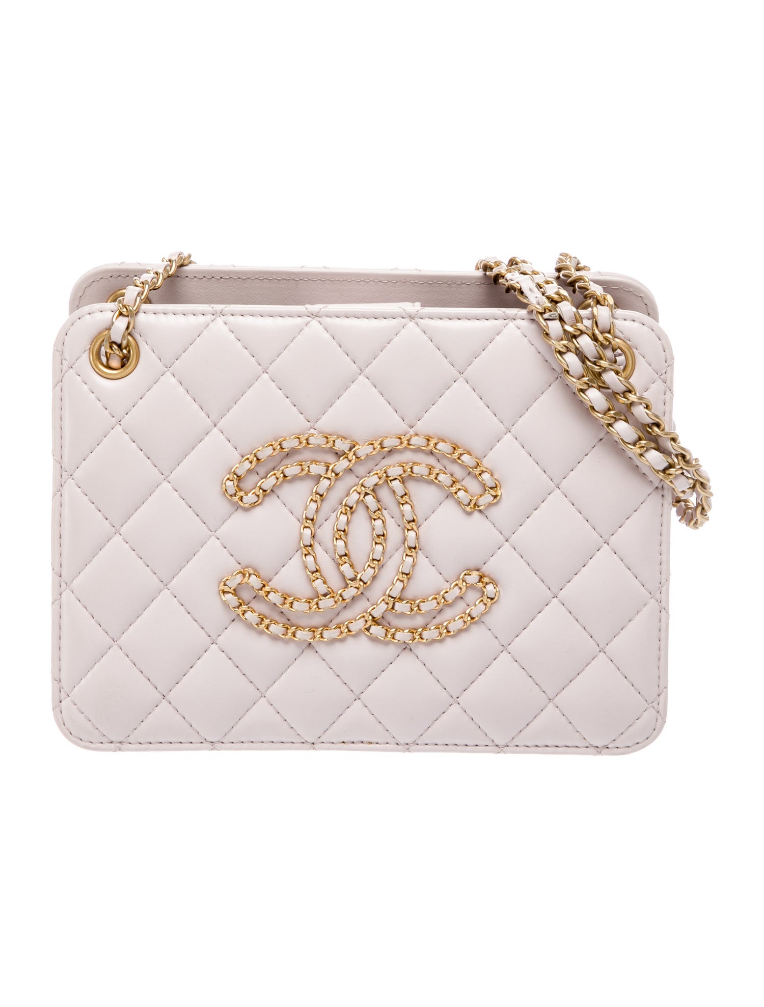 Chanel Chain Accordion Shoulder Bag