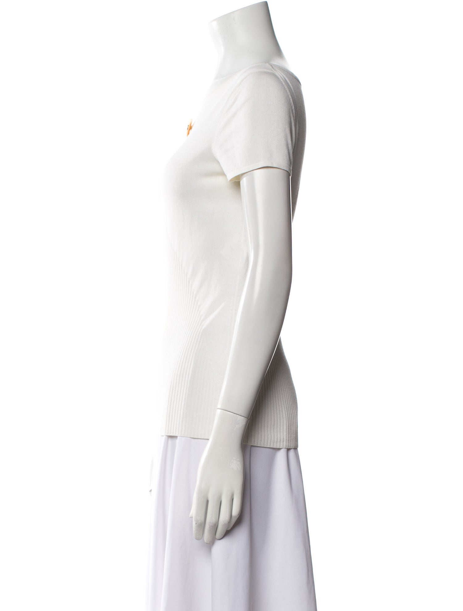 Chanel 2011 Bateau Neckline T-Shirt