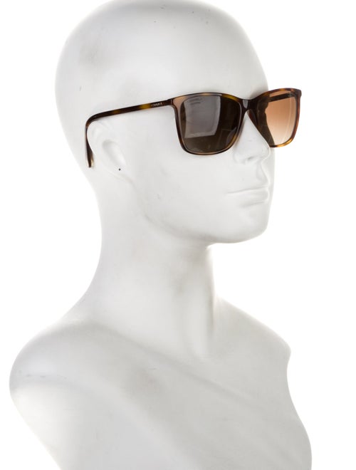Chanel Interlocking CC Logo Wayfarer Sunglasses