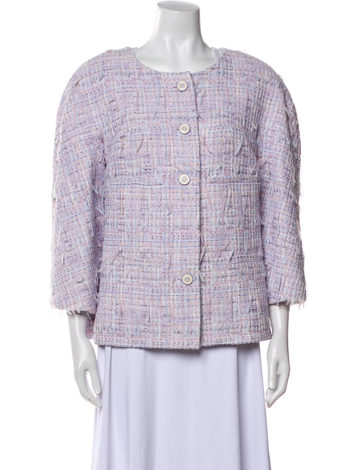 Chanel 2018 Tweed Pattern Evening Jacket w/ Tags