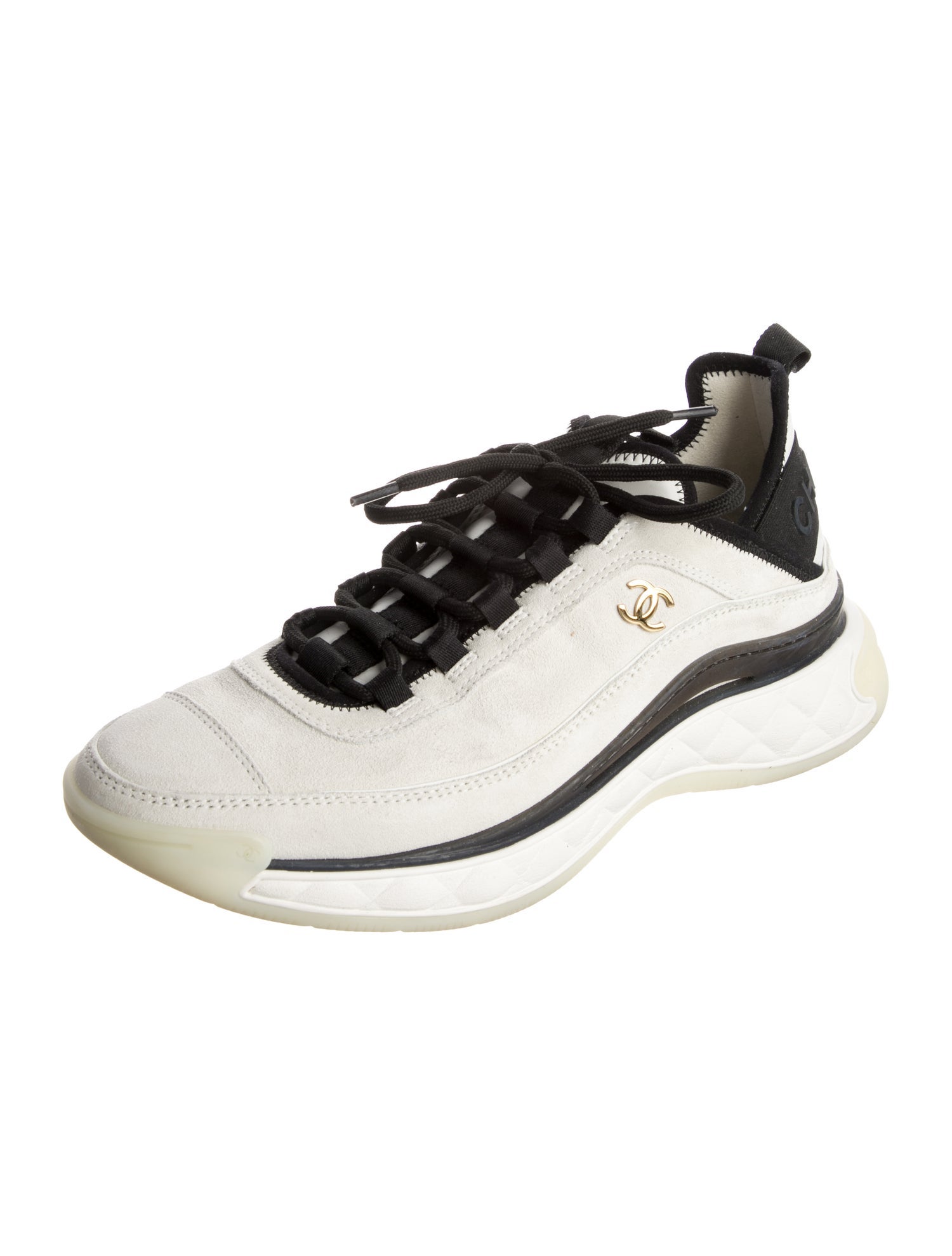 Chanel 2024 Interlocking CC Logo Sneakers