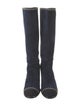 Chanel 2021 Interlocking CC Logo Riding Boots