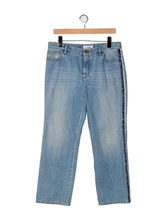 Chanel 2018 Wide Leg Jeans