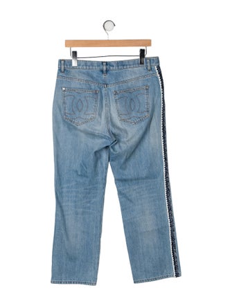 Chanel 2018 Wide Leg Jeans