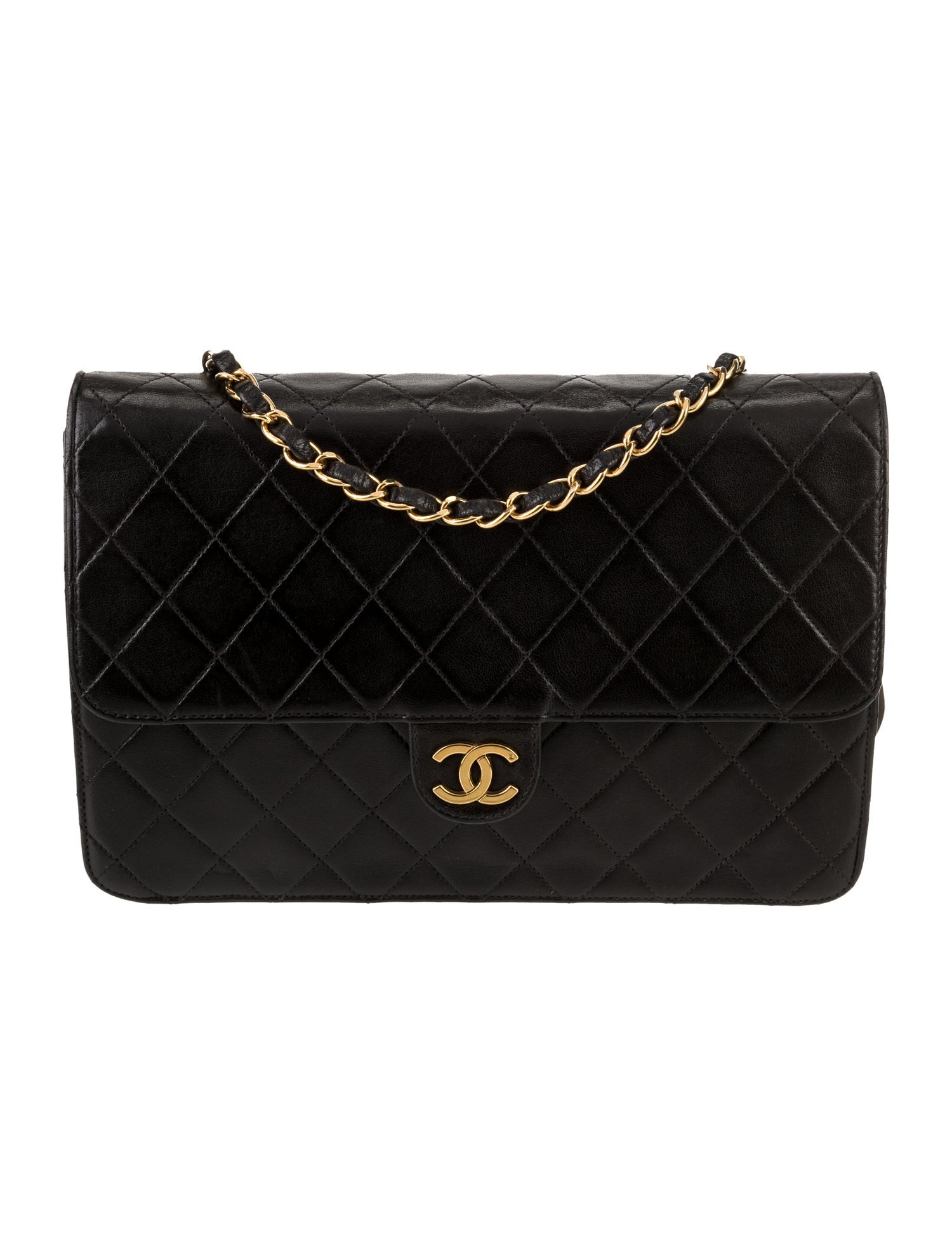 Chanel Quilted CC Flap Bag