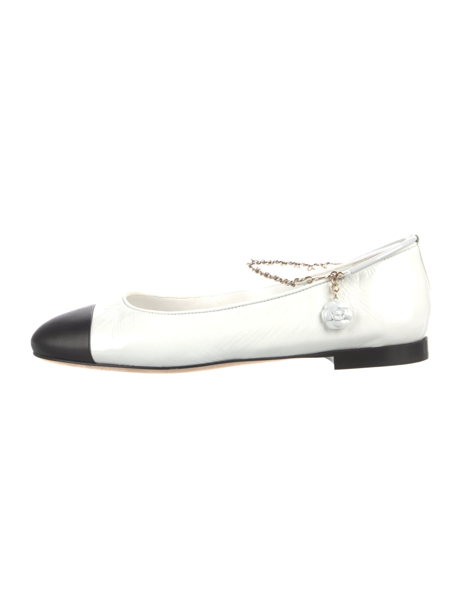 Chanel 2023 Interlocking CC Logo Ballet Flats