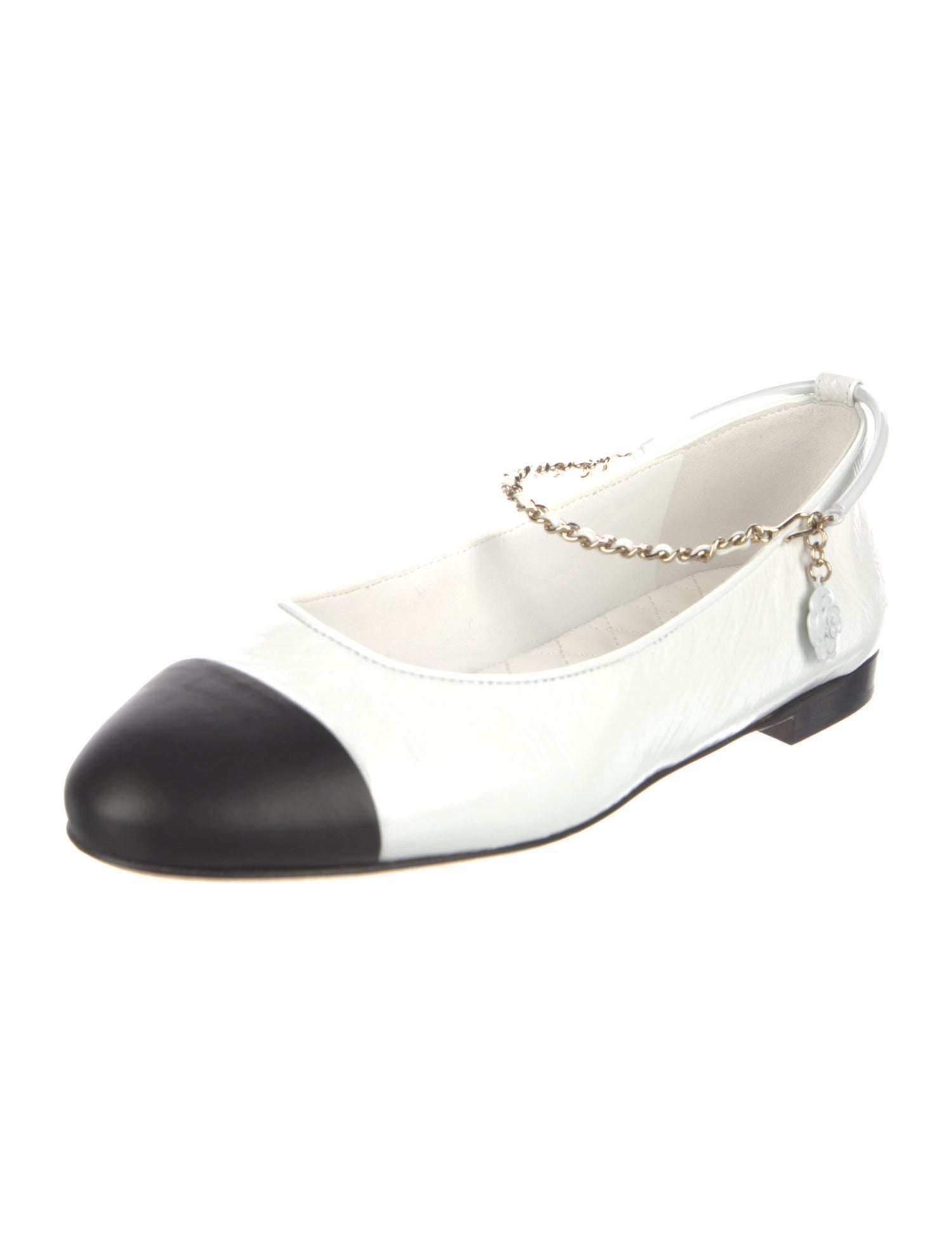 Chanel 2023 Interlocking CC Logo Ballet Flats