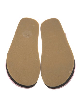 Chanel 2022 Interlocking CC Logo Slingback Sandals