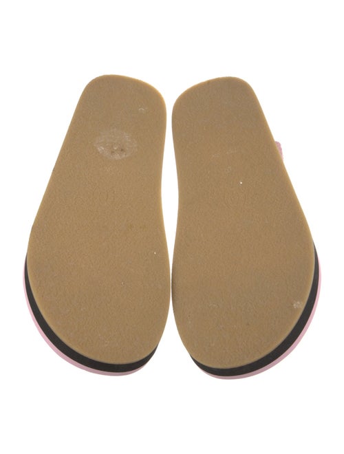 Chanel 2022 Interlocking CC Logo Slingback Sandals